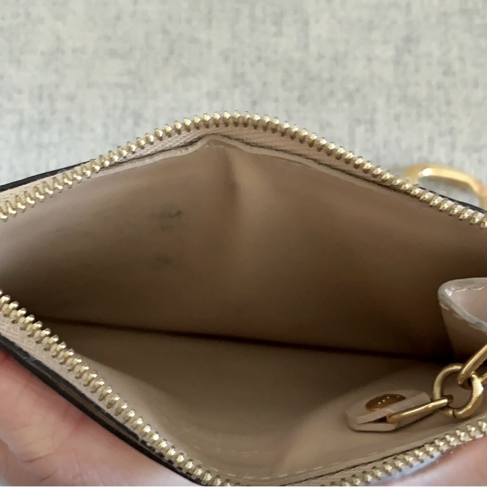 Authentic Beige Louis Vuitton Key Pouch - Picture 4 of 4